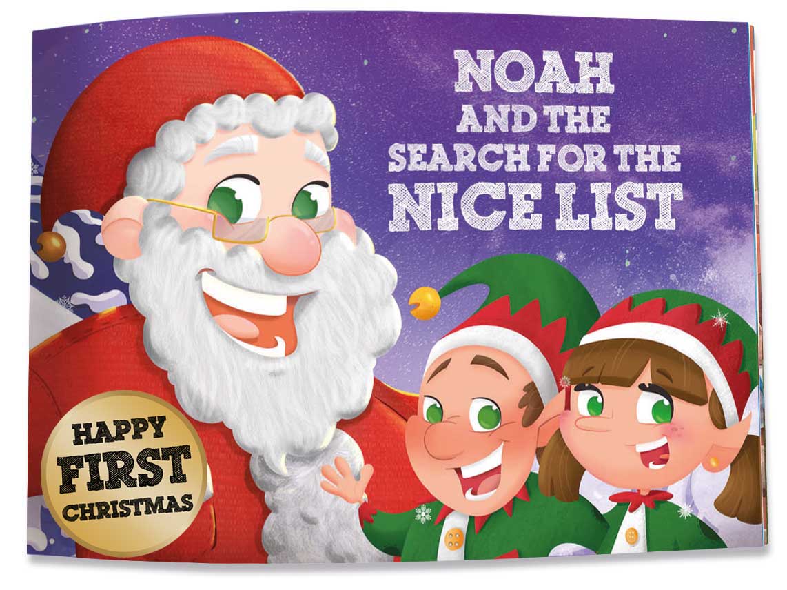 Classic Purple - First Christmas Christmas Book cover