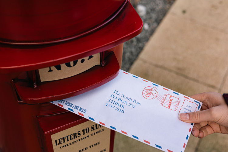 Posting Letter to Santa